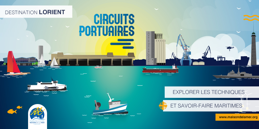 Circuits portuaires – vacances scolaires printemps 2024