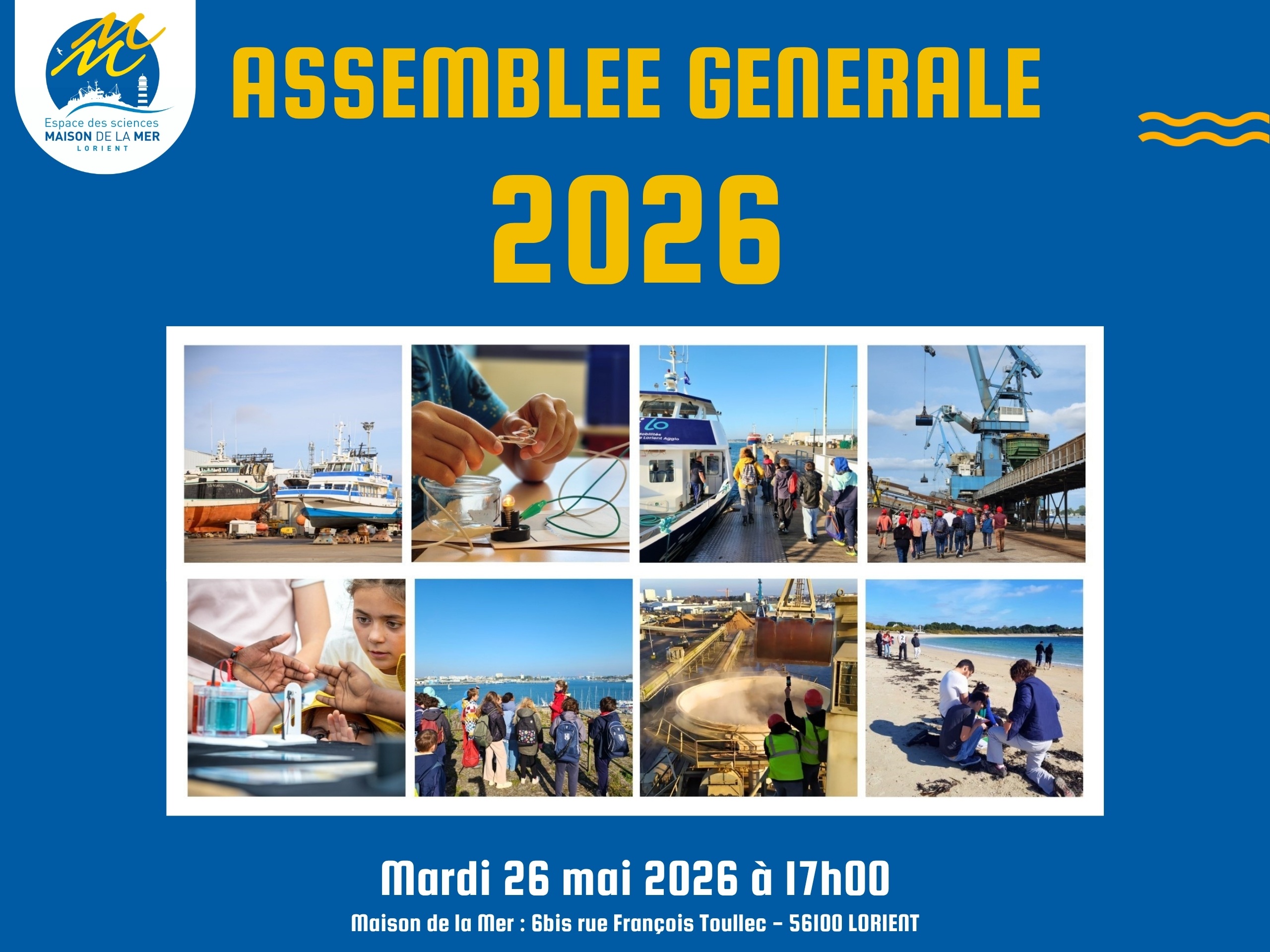 L&rsquo;Assemblée générale de la Maison de la Mer 2026